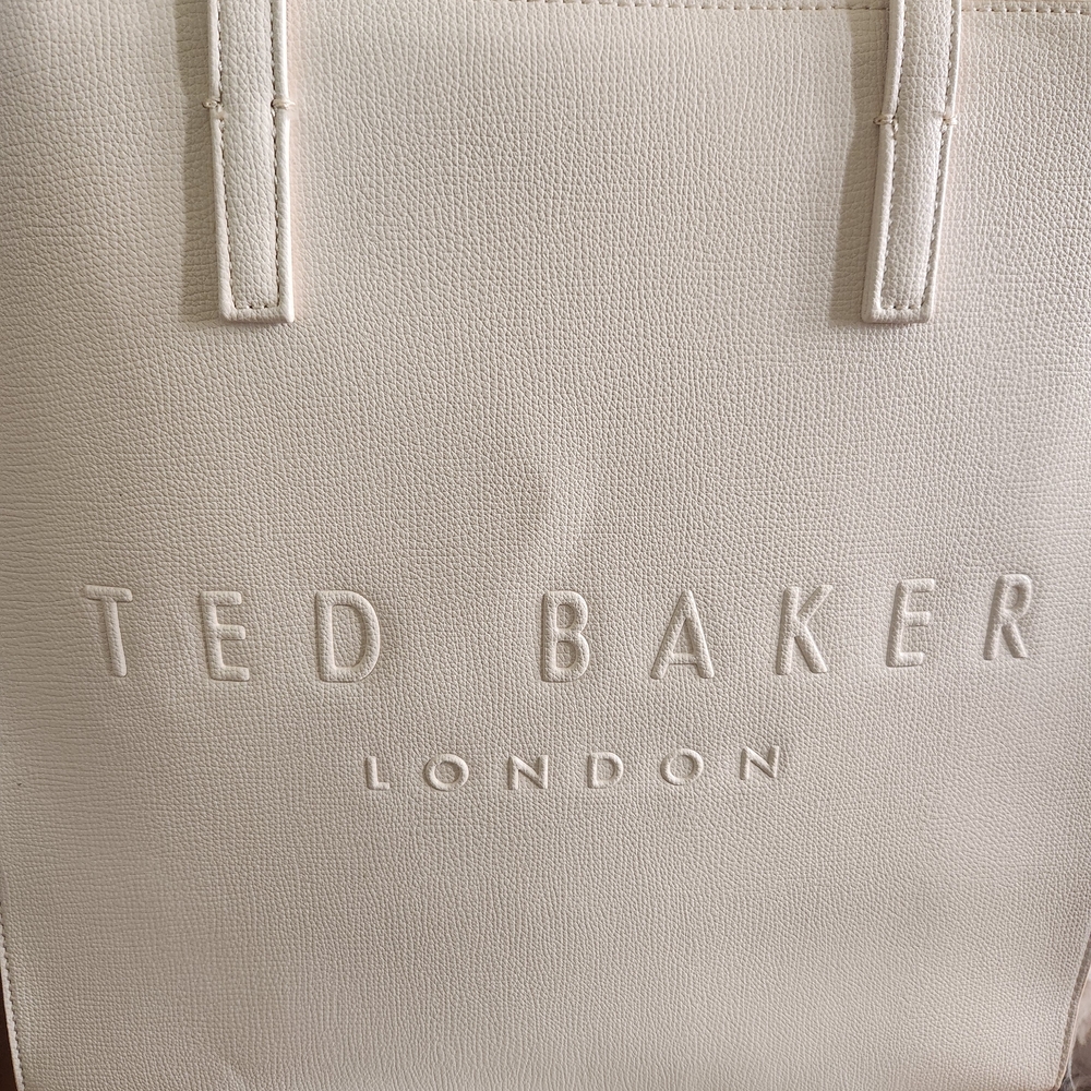 Ted Baker London Large Cream Tote Bag NWT - Picture 2 of 7